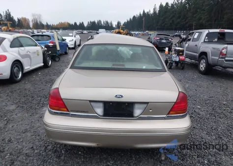 2000 Ford Crown Victoria Lx from USA, damaged, VIN 2FAFP74W9YX100422